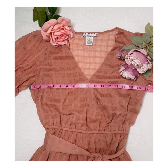 Clad & Cloth Simple Beaut puff sleeve midi dress - Picture 6 of 14